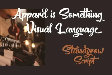 Standgrow - Script Font