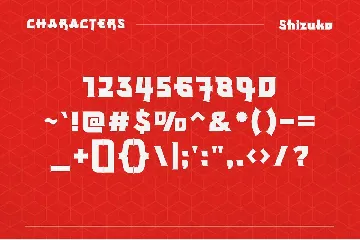 Shizuko - Modern Japanese Display font