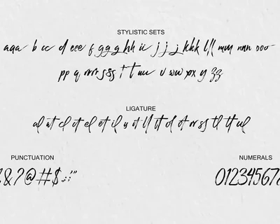 Surprise Script font