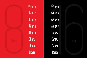 Okana - Sans Serif Font