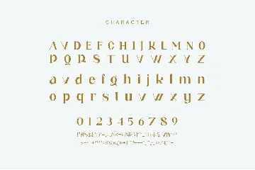 galink Modern Ligature Serif font