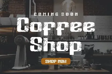 Better Coffee font