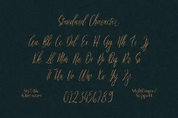 Rimeland - Modern Calligraphy font