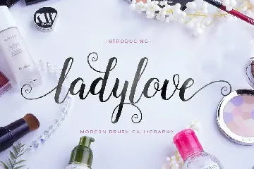 Lady Love Script font