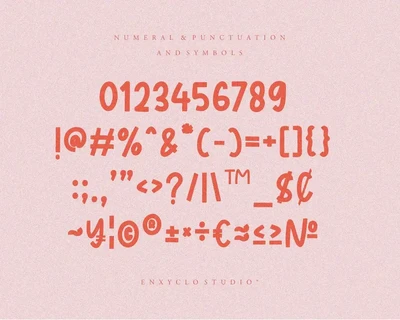 NCL Lemonade Gloshrify - Fun Handwritten Font