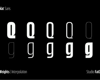 Qiblat Sans Serif Font Family
