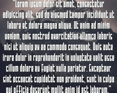 Tallios Font