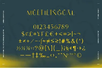 NCL Bhagnes Kirefoda - Modern Chic Display Font