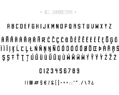 Destrukt - Sans Serif Font