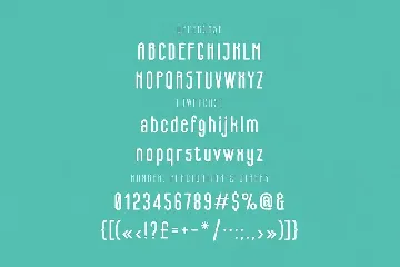 Marstian Monoline Condensed Sans font