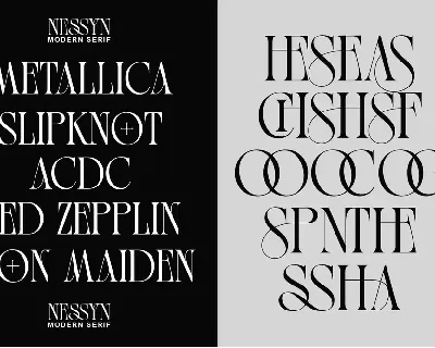 Nessyn Sentry font