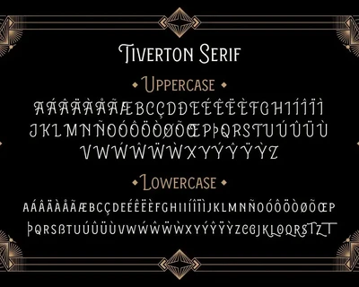 Tiverton Serif font