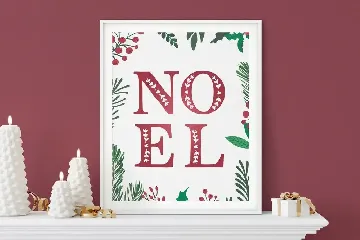 Noel Decorative Font