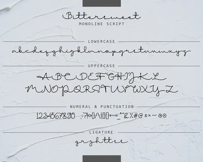 Bitter Sweet Font