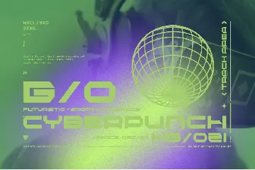 BEXAGO - Futuristic Cyberpunk Tech Display Font