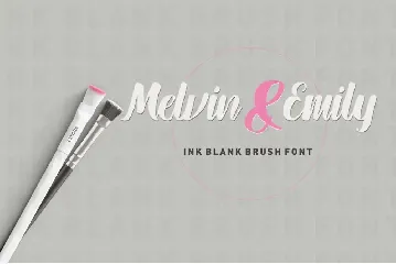 Ink Blank font