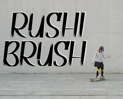 Rushi Brush Fonts