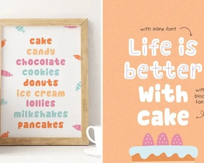 Mini Bakers Co Font Trio