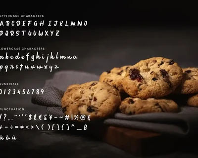 Pastry - Rusty Bold Script Font