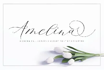 Amelina Script font