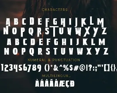 Devil Hunter Esport Logo Font