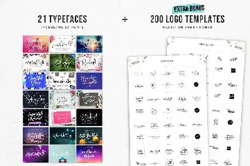 Typographer's Dream Box + 200 Logos font