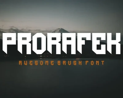 PROFAREK font