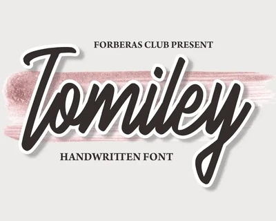 Tomiley font
