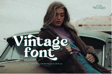 Monest - Serif font