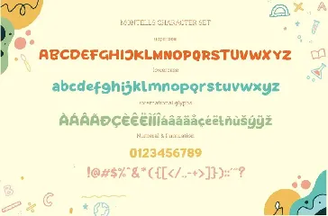 Montells - DIsplay Typeface font