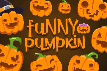 Pumpkin Island font