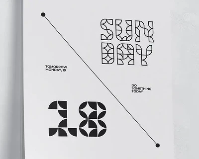 Fecktor - Modular Font