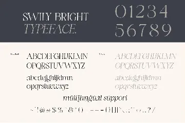 Swily Bright | Classy Font