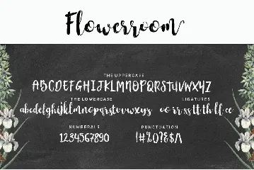 Flowerroom Script font