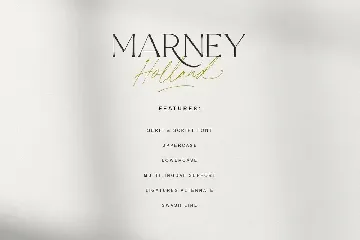 Marney Holland - Stylish Font Duo