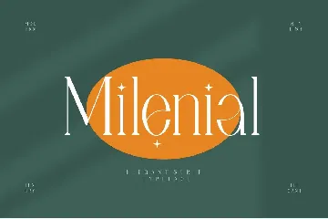 Milenial Serif Typeface font