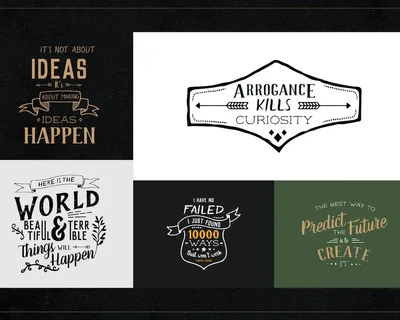Mightype 02 - Brush font