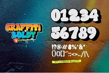 Graffiti Boldy - Logo Font