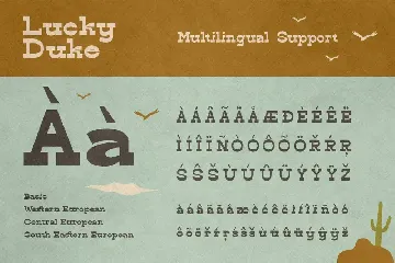 Lucky Duke Font