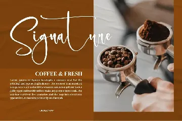 Delgonte Signature Font