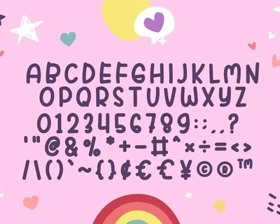 Fun Boys - Cute Handwriting Display Font