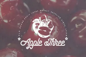 Apple Tree - Decorative Font