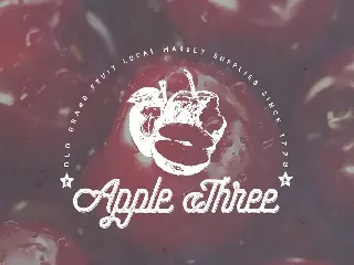 Apple Tree - Decorative Font