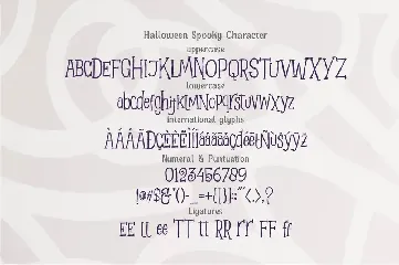 Halloween Spooky - Display Font