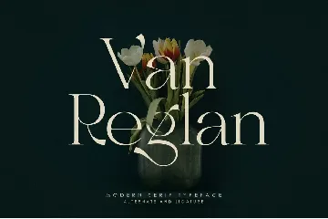 Van Reglan font