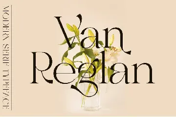 Van Reglan font