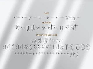 Mellyani Script font