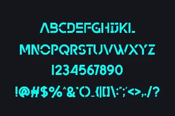 Haksen - Logo Font