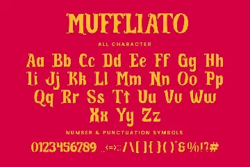 Muffliato - Halloween Display Font