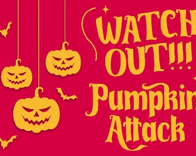 Muffliato - Halloween Display Font